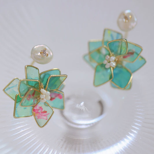 Lotus Pond Earrings