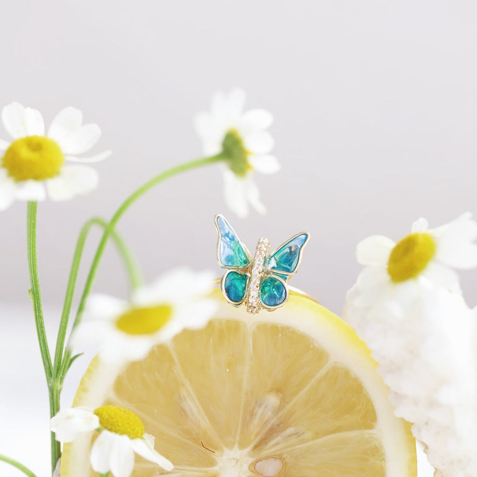 Mint Leaf Ring