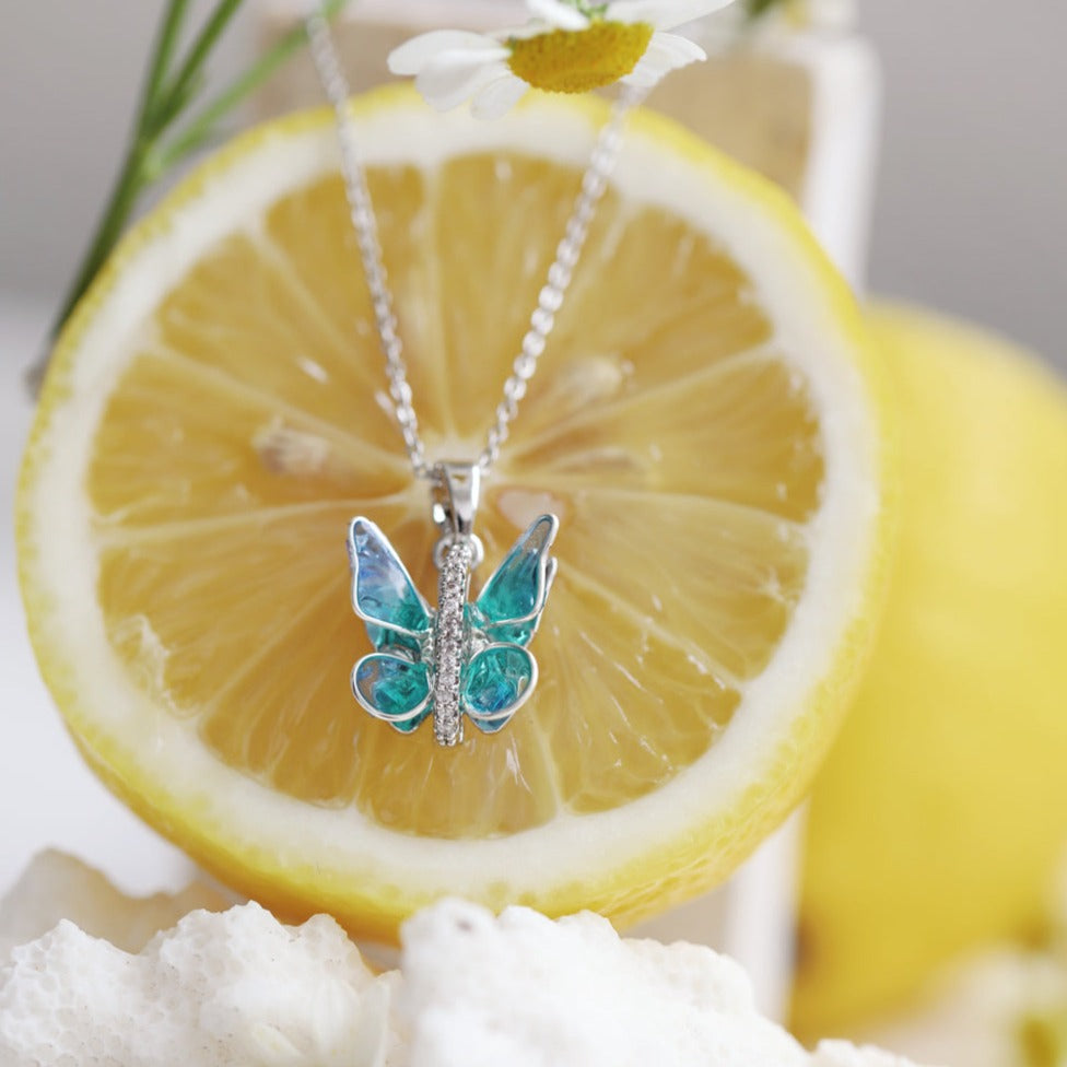 Mint Leaf Necklace