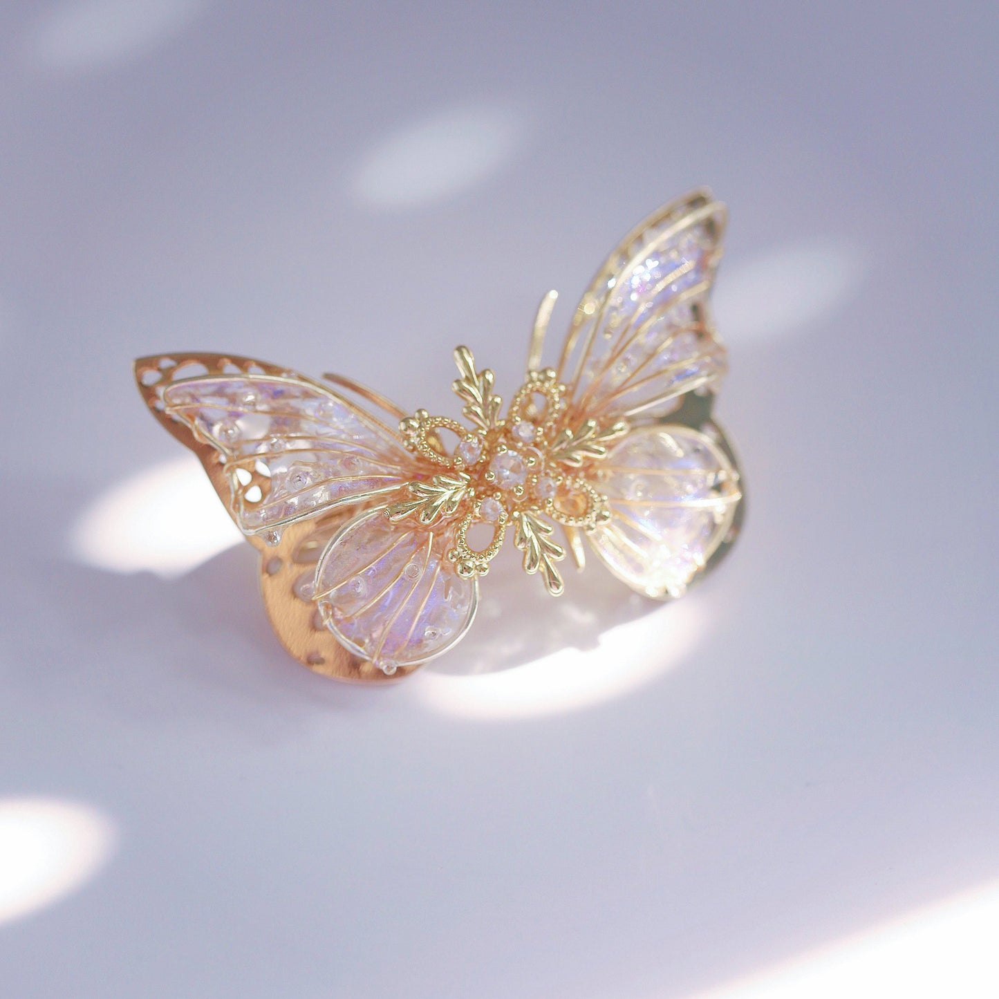 Butterfly Jelly Brooch