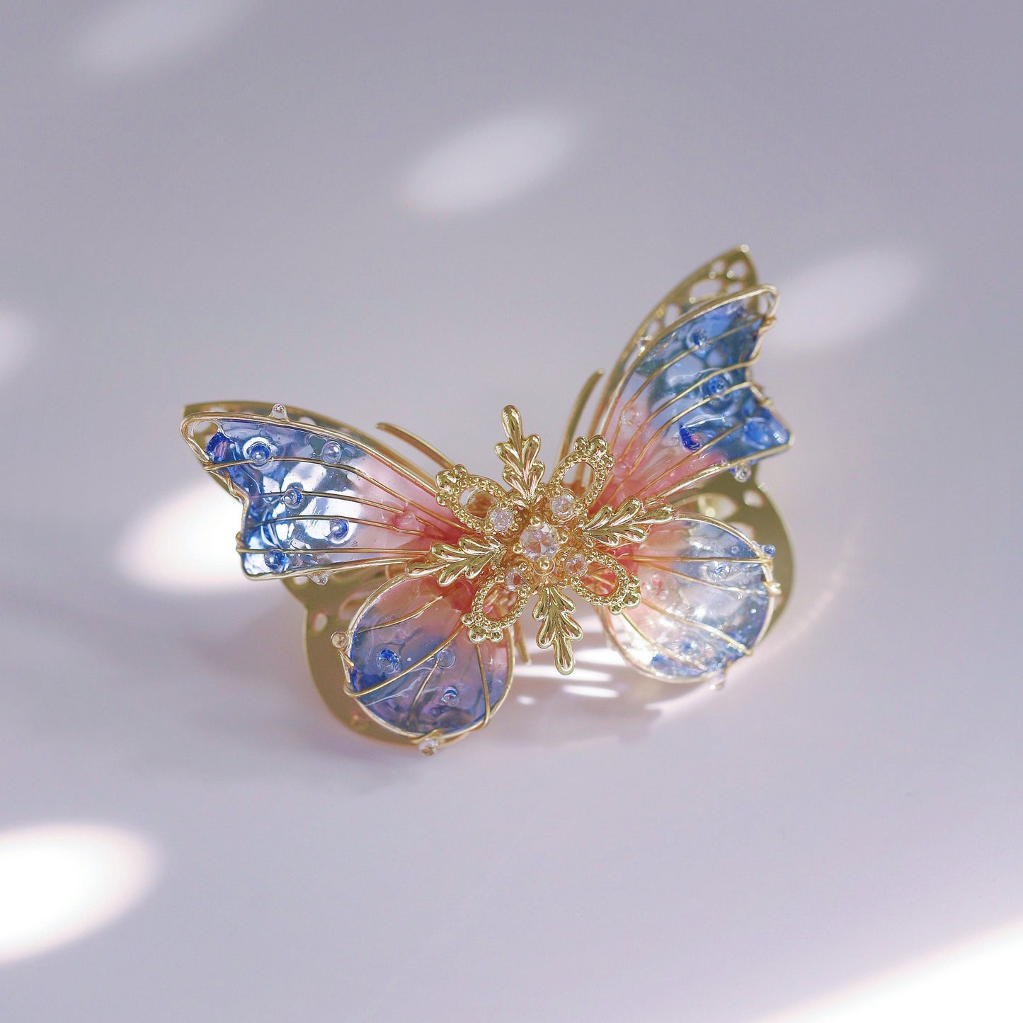 Butterfly Jelly Brooch