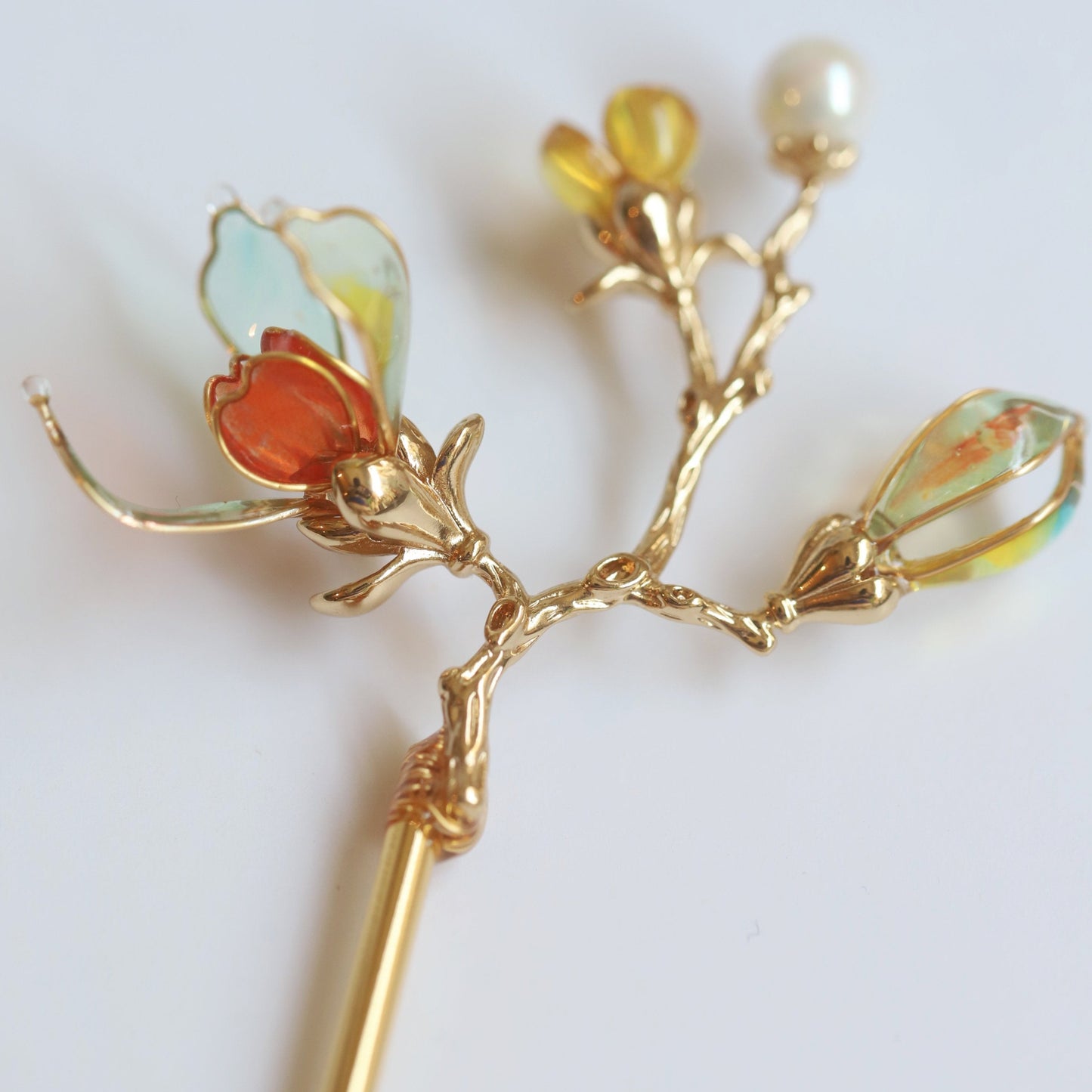 Rosy Dawn Hairpin