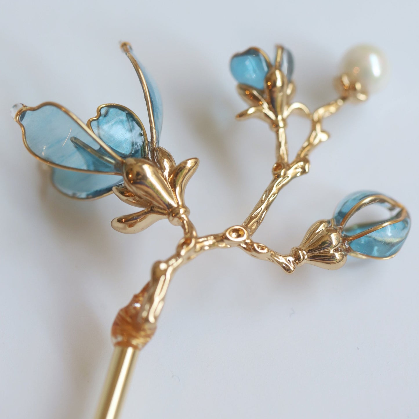 Phoenix Flower Hairpin