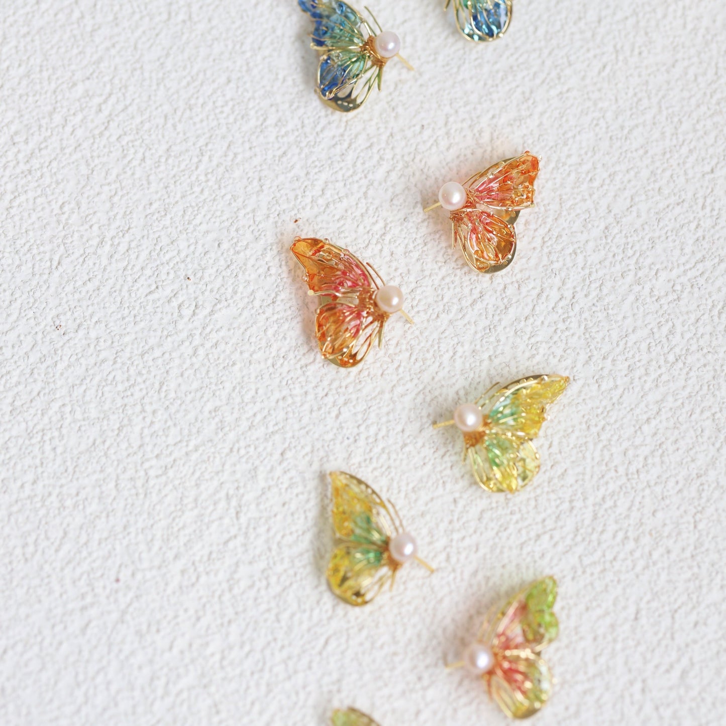 Butterfly Jelly Earrings