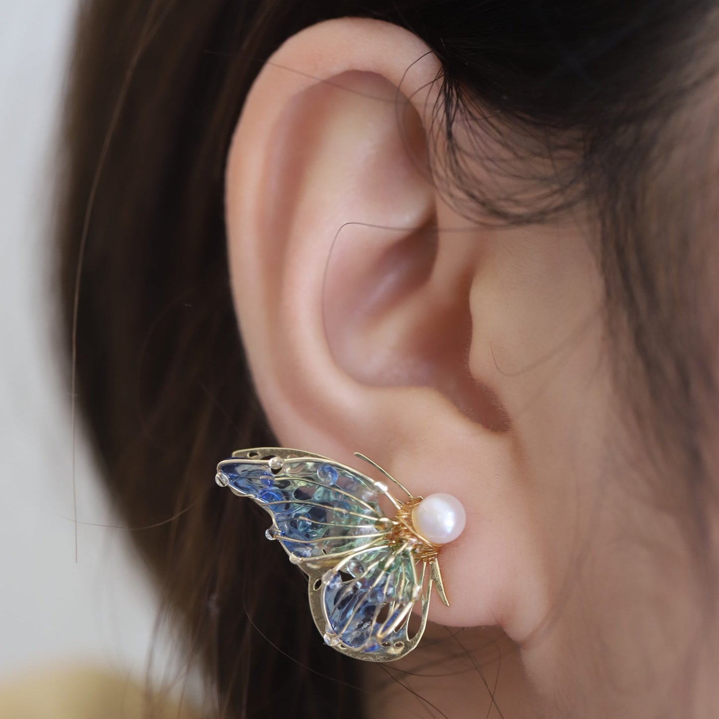 Classy Purple Earrings