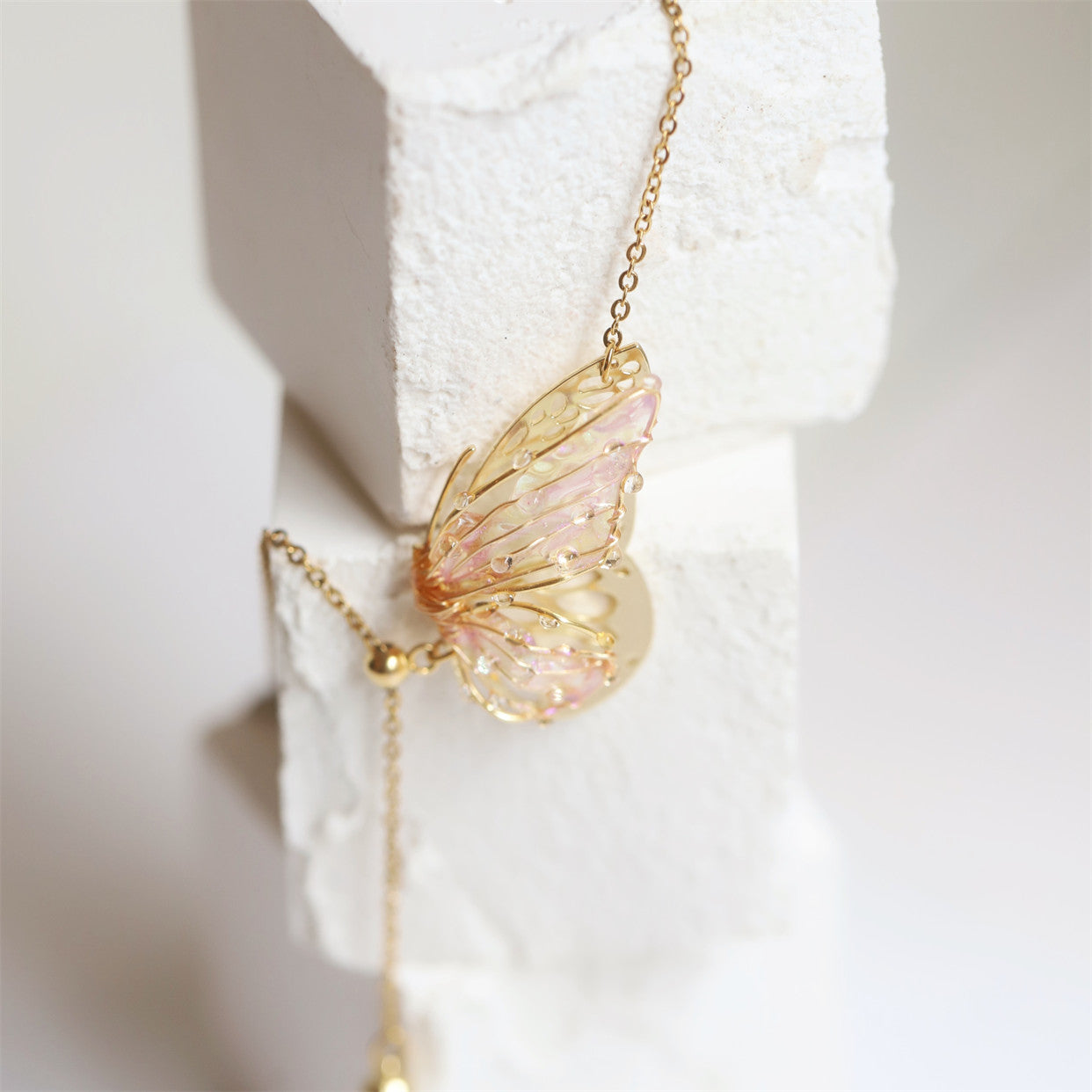 Butterfly Jelly Necklace